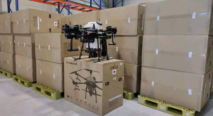 Crop Spraying Drones in Africa 