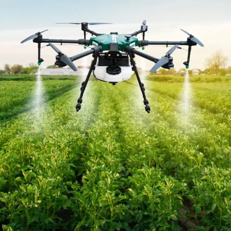 How Crop Spraying Drones Work